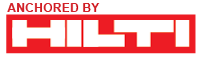 Anchored by HILTI logo