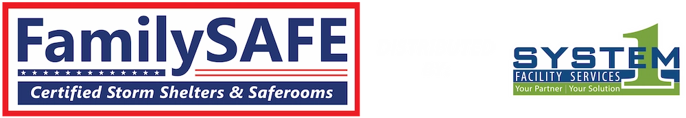 FamilySAFE and System 1 Facility Services logos