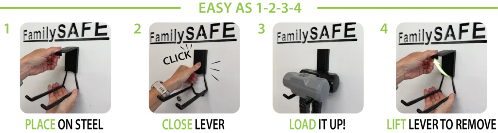 Step-by-step wall mount hook installation guide